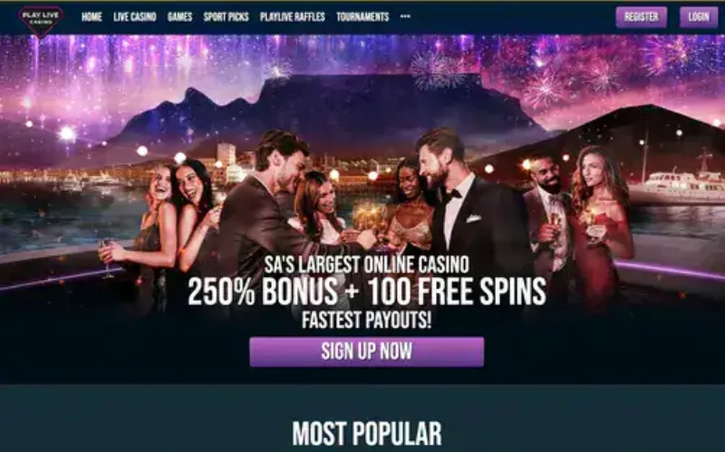 Screenshot of the PlayLive betting site, captured during our review